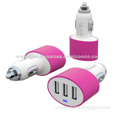 Factory Price In-car Charger with Short-circuit and Over-voltage Protections